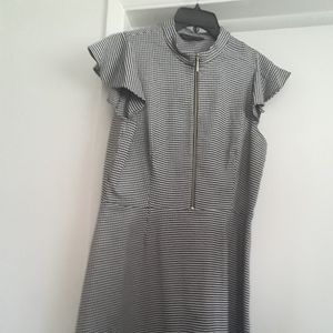 Zip front dress